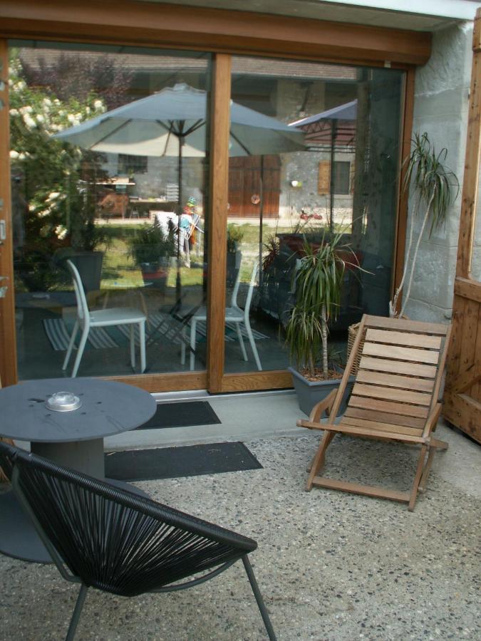 Escapade Champêtre Acomodação com café da manhã Hauteville-sur-Fier Exterior foto
